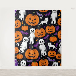 Tapiz Trick-Or-Treating