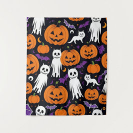 Tapiz Trick-Or-Treating