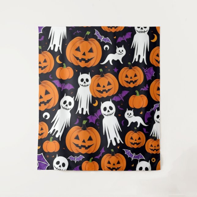 Tapiz Trick-Or-Treating (Anverso)