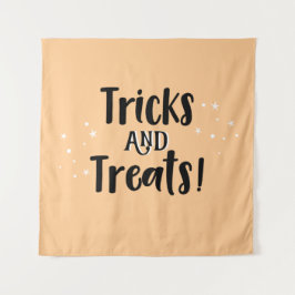 Tapiz Tricks and Treats Halloween party Backdrop