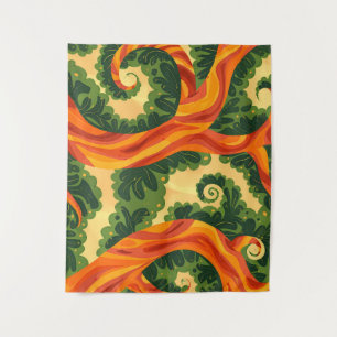 Tapiz Trippy - Arte de Pared Natural Psicodélico