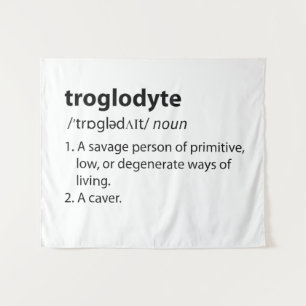 Tapiz Troglodyte - Espeleología de espeleología de defin