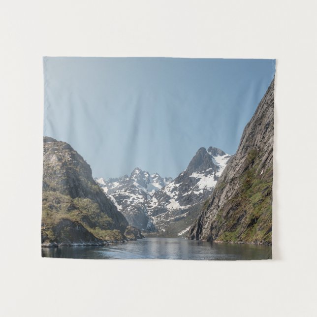 Tapiz Trollfjord Lofoten (Anverso (horizontal))