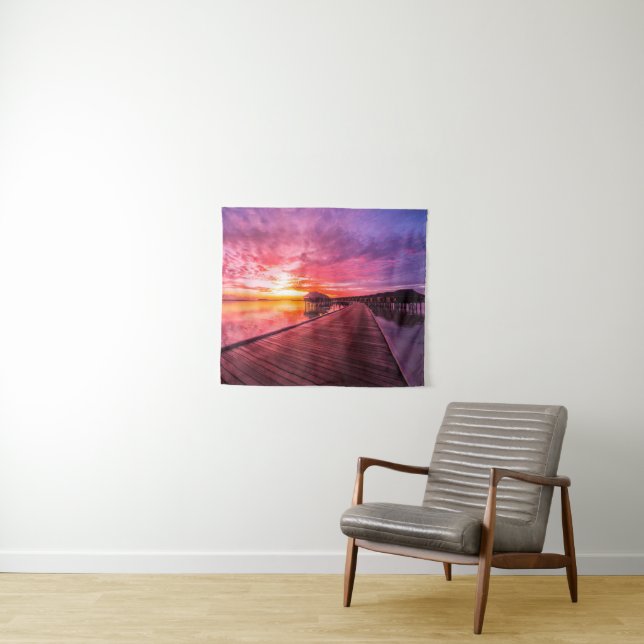 Tapiz Tropical Beaches |  Maldives Sunset (In situ (horizontal))