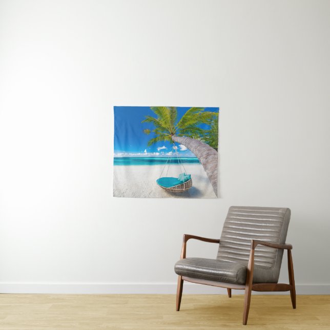 Tapiz Tropical Beaches | Tropical Landscape Beach Swing (In situ (horizontal))