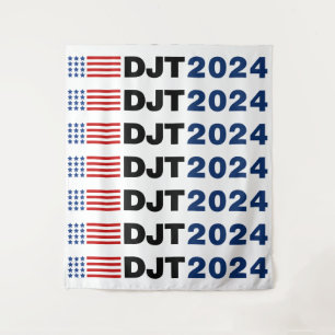 Tapiz Trump 2024 DJT