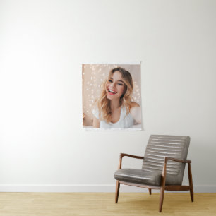Tapiz Tu rostro en un cumpleaños personalizado