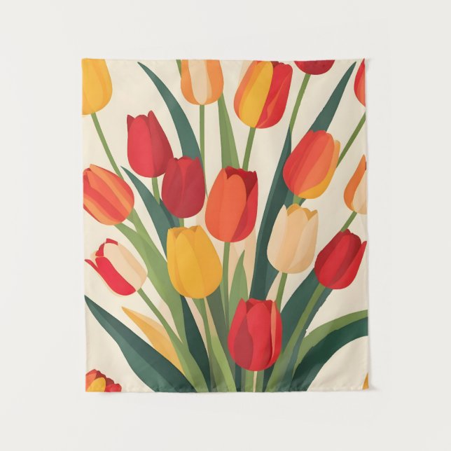 Tapiz Tulip Glow-Up (Anverso)