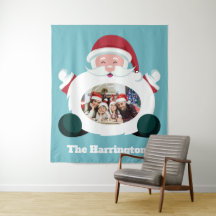 TUS FOTOS Y NOMBRES personalizado Santa