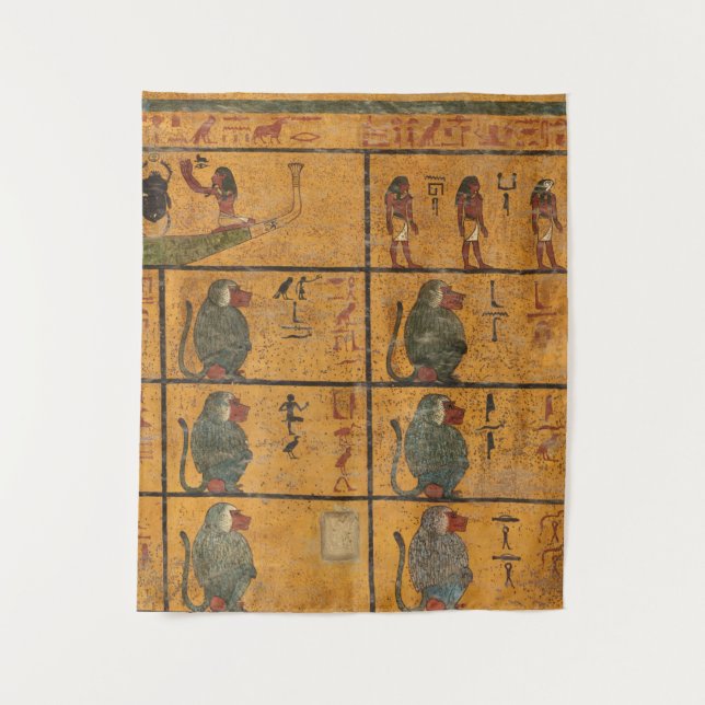 Tapiz Tutankhamun Tomb, Muro Occidental (Anverso)