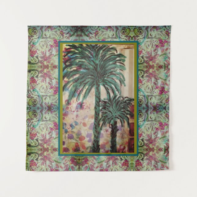 Tapiz Two Palm Trees (Anverso)