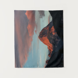 Tapiz Última luz del sol en el Mangart de montaña, Eslov