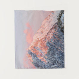 Tapiz Última luz solar en la montaña Storžič, Eslovenia