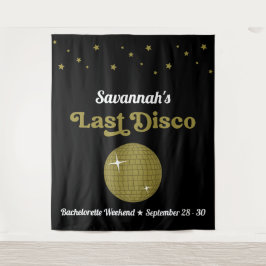 Tapiz Última Novia Disco Fiesta de Despedida de Soltera