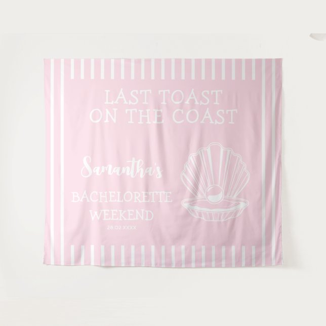 Tapiz Última tostada de la fiesta de la bachillerato en  (Anverso (horizontal))