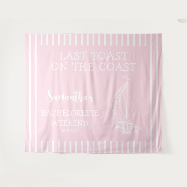 Tapiz Última tostada de la fiesta de la bachillerato en  (Anverso (horizontal))