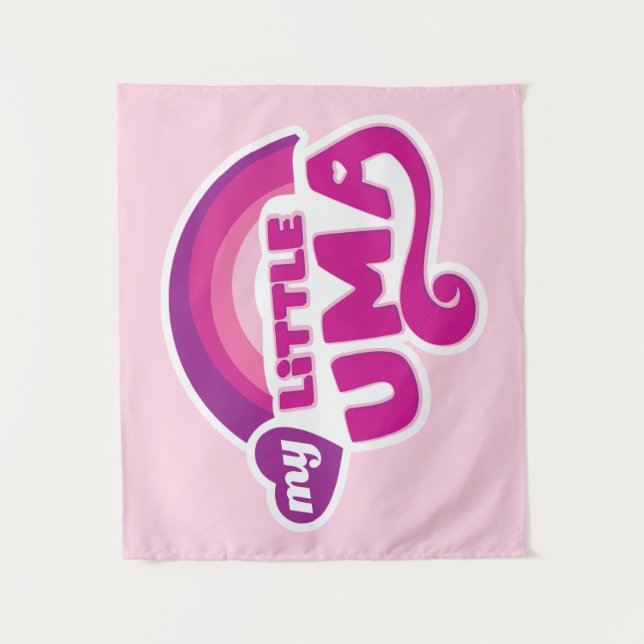 Tapiz UmaMusume: Mi pequeña Uma (Anverso)