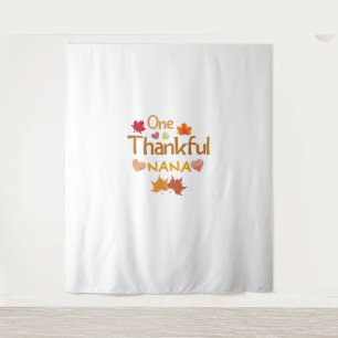 Tapiz un agradecimiento a la familia del día de acción d