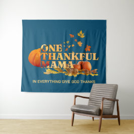 Tapiz UN AGRADECIMIENTO MAMÁ MOM Elegante Acción de Grac