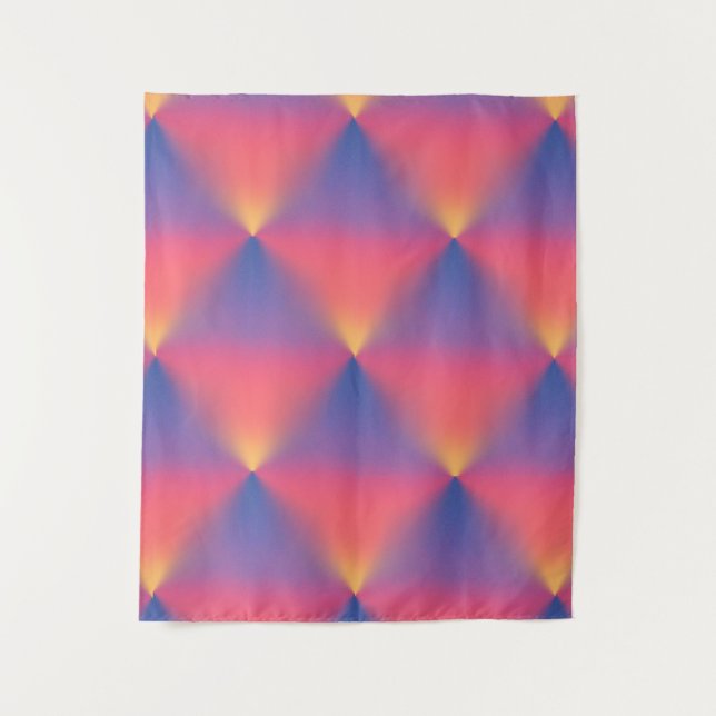 Tapiz Un arcoiris al atardecer (Anverso)