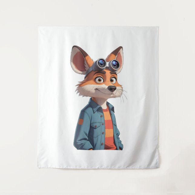 Tapiz un carácter de cuerpo completo en la animación per (Anverso)