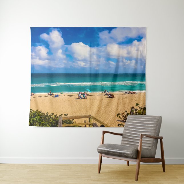 Tapiz Un día en la playa (In situ (horizontal))