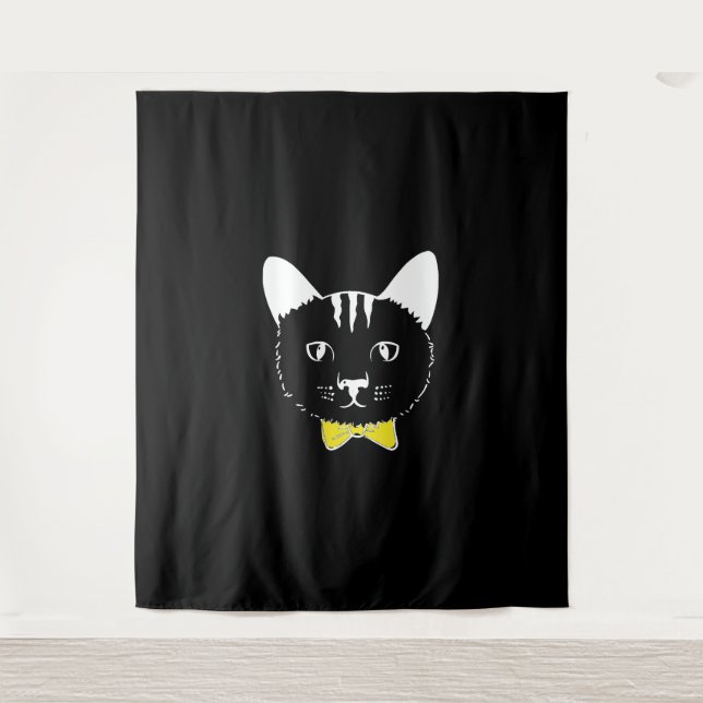 Tapiz Un gato gracioso (Anverso)