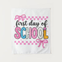 Un lindo primer día de diseño escolar