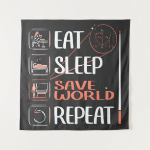 Tapiz Un maestro de matemáticas salvó al mundo. Gracias