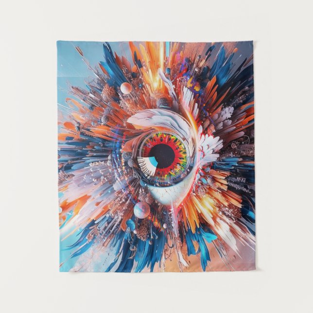 Tapiz Un Mundo De Maravillas Comienza Con La Visión (Anverso)