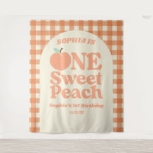 Un Naranja dulce primer Fiesta de cumpleaños