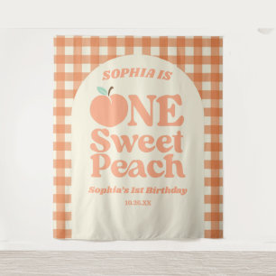 Tapiz Un Naranja dulce primer Fiesta de cumpleaños