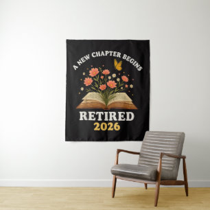 Tapiz Un Nuevo Capítulo Comienza Jubilado 2026