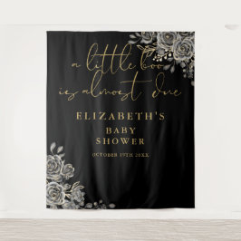 Tapiz Un pequeño fondo de fotos gótico de Baby Shower