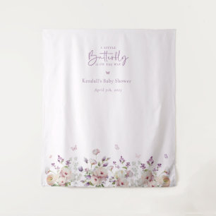 Tapiz Un poco de mariposa en Baby Shower