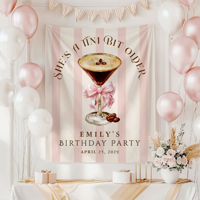 Tapiz Un Tini un poco mayor Martini de espresso de cumpl (Subido por el creador)