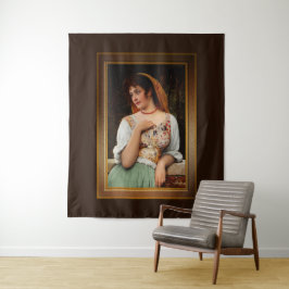 Tapiz Una belleza pensativa de Eugen von Blaas