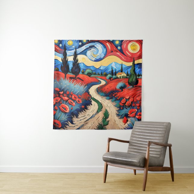 Tapiz Una hermosa pradera (In situ)