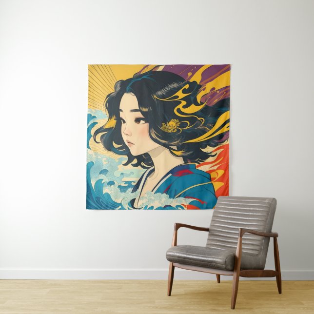 Tapiz Una joven vietnamita (In situ)