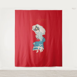 Tapiz Una margarita lluviosa (1905) Gray Litho. Co