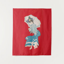 Tapiz Una margarita lluviosa (1905) Gray Litho. Co