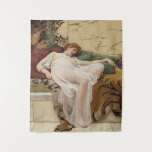Tapiz Una siesta de John William Godward