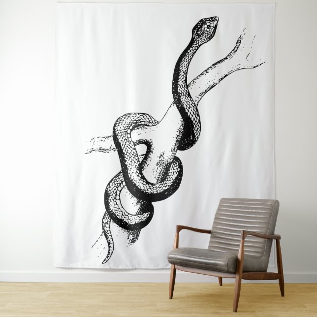 Tapiz Una tapicería de serpiente (In situ)