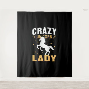 Tapiz Unicorn Lady