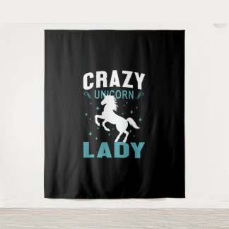 Tapiz Unicorn Lady