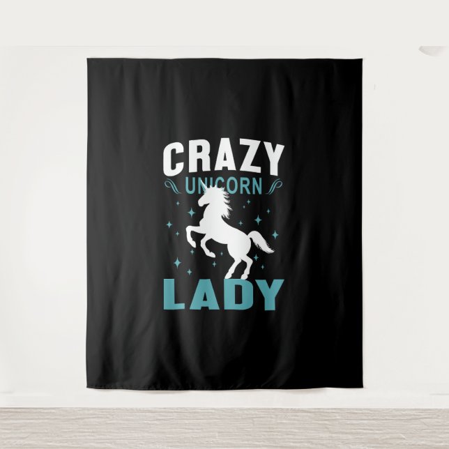 Tapiz Unicorn Lady (Anverso)