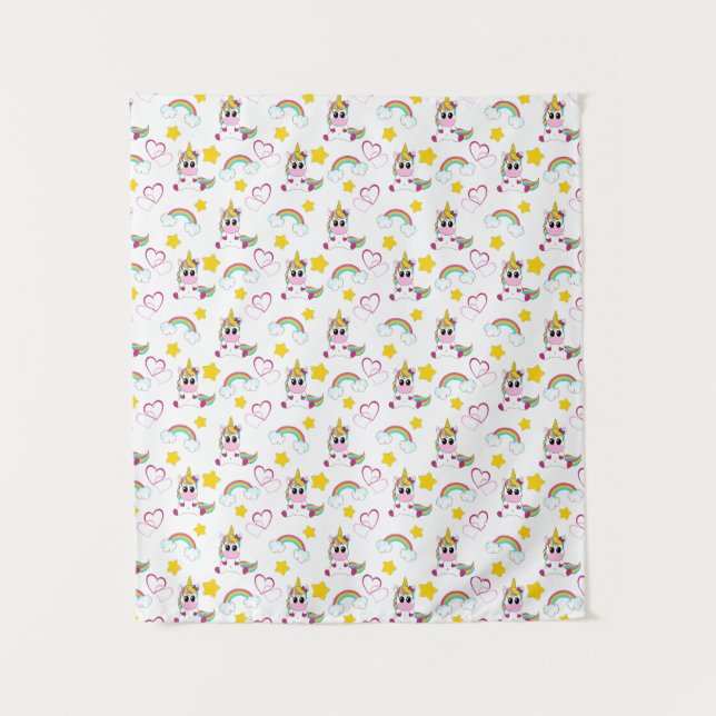 Tapiz Unicorn pattern (Anverso)