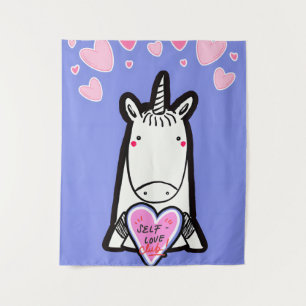 Tapiz Unicornio de Amor Propio