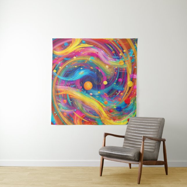 Tapiz Universo Cosmos Abstracto (In situ)