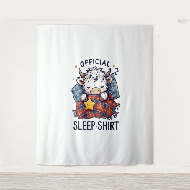 Tapiz Vaca Highland, suspensión oficial (Anverso)